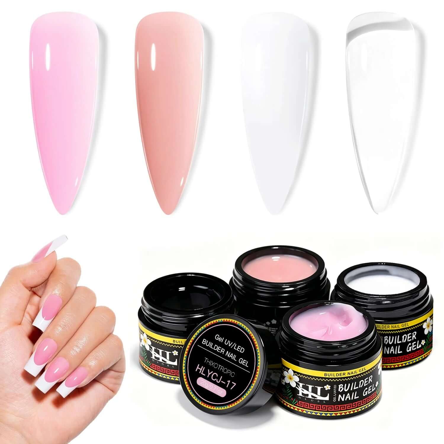 Poly Gel Nail Extensions